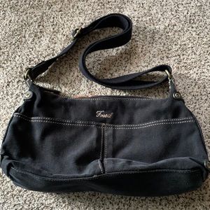 Black Fossil purse